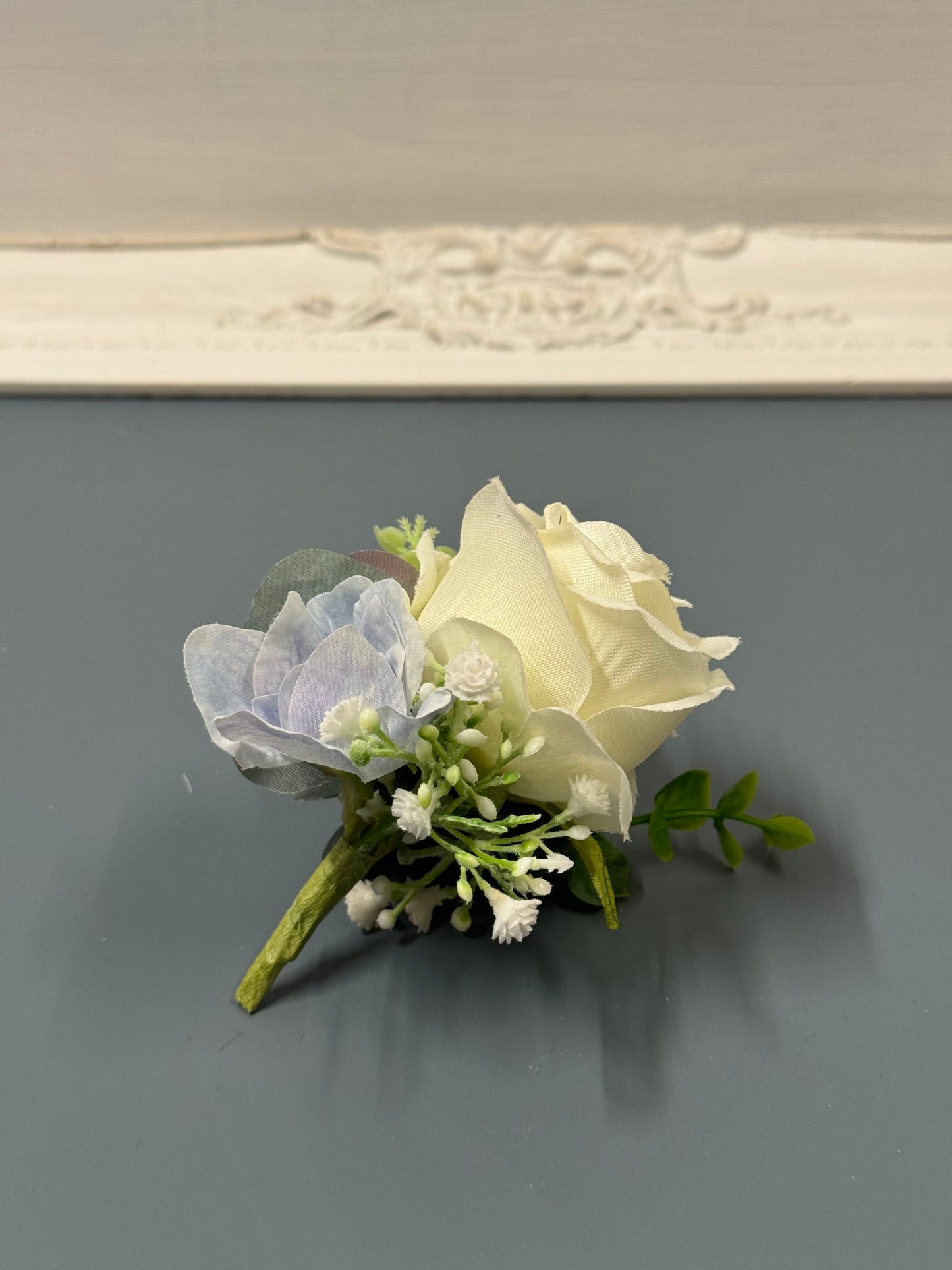Something Blue Buttonhole