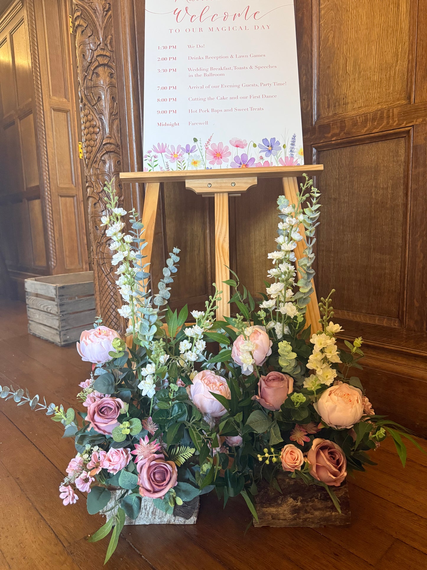 Pink Dream - Aisle & Stair displays (TO HIRE)