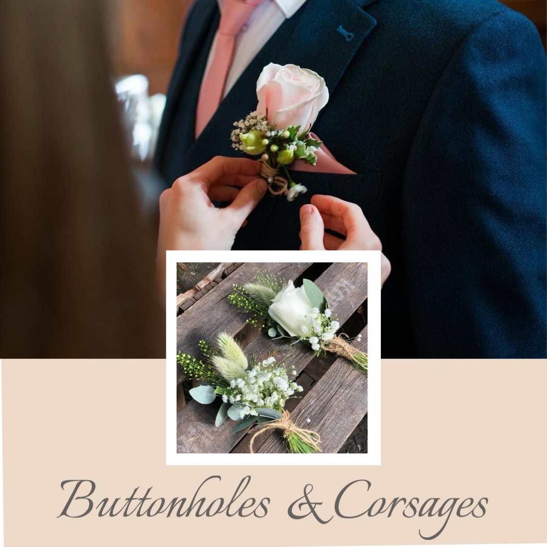 Buttonholes & Corsage Designs