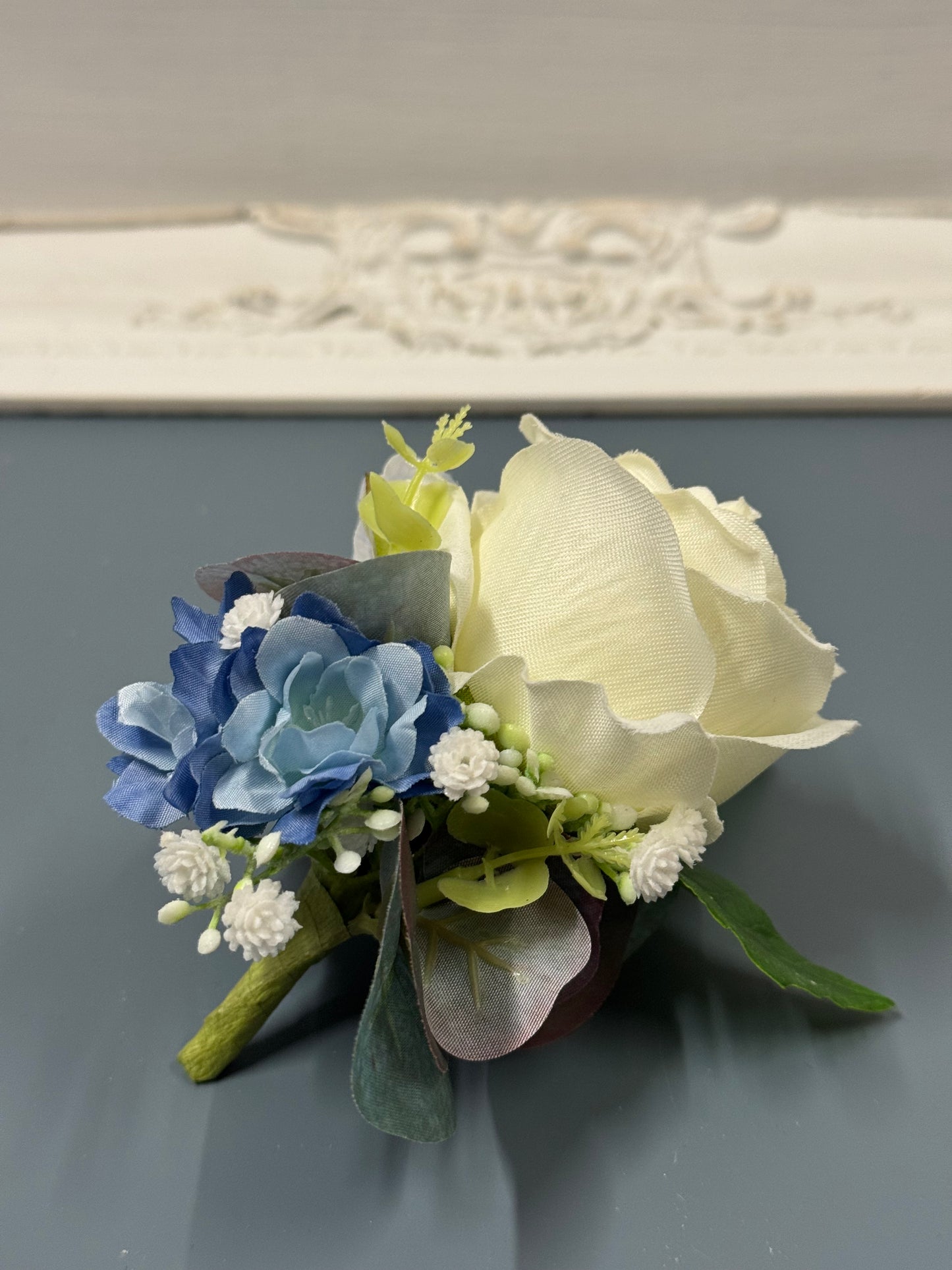 Something Blue - Grooms Buttonhole