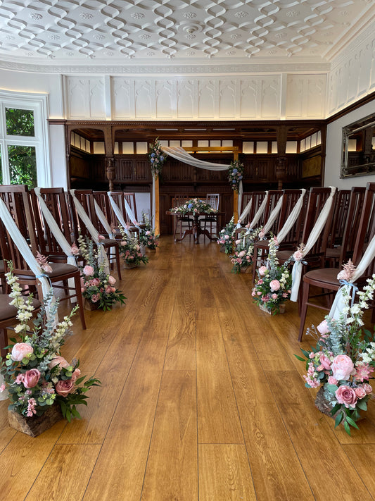 Pink Dream - Aisle & Stair displays (TO HIRE)